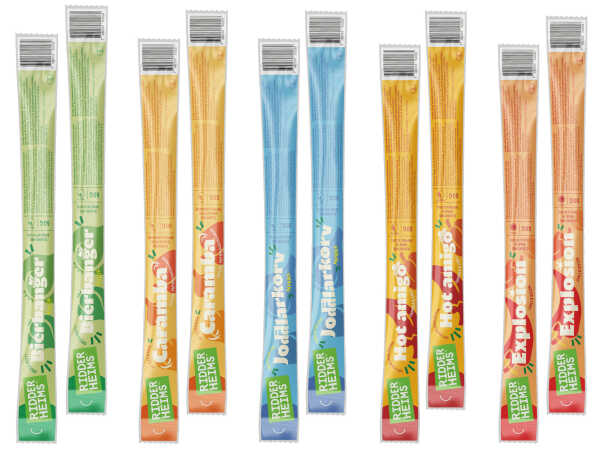 10er Probierpaket Ridderheims Sticks Snack Salami Mix 5 Sorten a 50g
