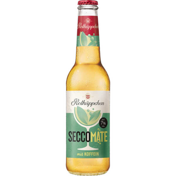 Rotkäppchen Seccomate 0,33 l – mate-inspirierter Secco‑Mix mit Koffein (7,0 % vol)