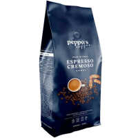 Peppo’s Coffee Espresso Cremoso 1 kg – intensiver Espresso mit anhaltender Crema & Mandelaroma - aus Italien