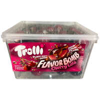 Trolli Flavor Bomb Cherry Cola 60 St. Fruchtgummi‑Kugeln...