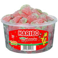 HARIBO Saure Wilde Erdbeeren 1200 g XXL-Dose 150 St....