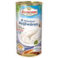 Paket 12 Weißwürste in Konserve & 1 Bayerischer Weißwurstsenf