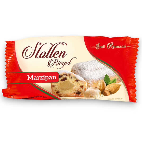 Stollenriegel To Go Marzipan 80g Mini-Stollen Emil Reimann Weihnachten