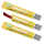 3x Ridderheims Snack Salami Mini Cheezes Käse Salami-Stick 20 g Snack