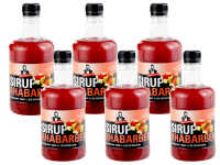 6x Sirup Royale Rhabarber Getränkesirup 0,5L EW...