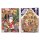 1x Riegelein Adventskalender 65 g – Vollmilchschokolade, 24 Türchen, 2 Designs sortiert