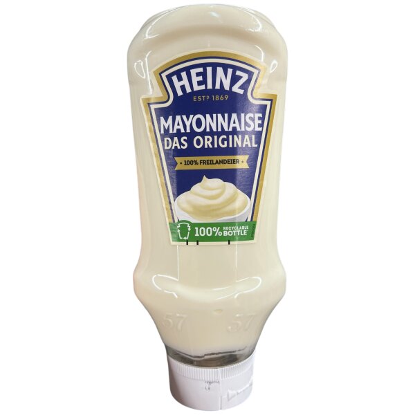 Heinz Mayonnaise 70% „Das Original“ 800 ml – Cremige Feinkost Mayonnaise für Gastronomie und Haushalt