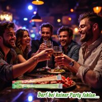 1 Karton Ridderheims Snack-Salamis Caramba 40 St. (50 g) 30 cm aus Schweden