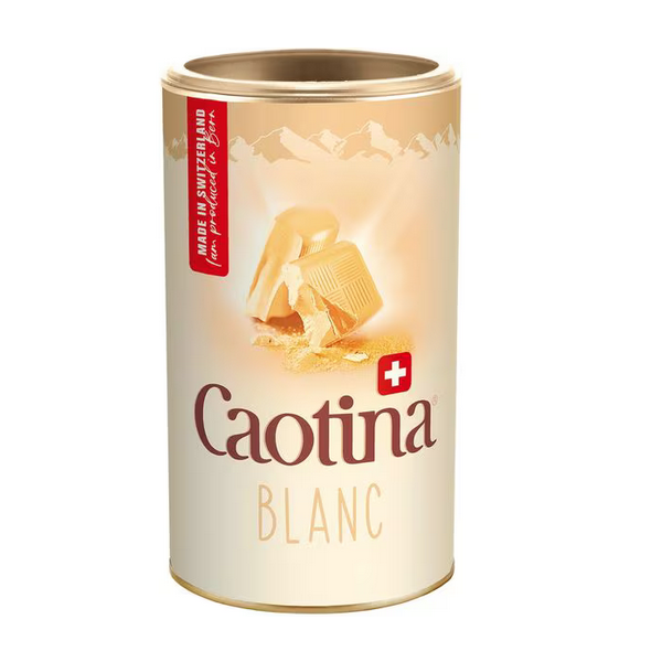 Caotina Kakaopulver Blanc 500 g – Weiße Trinkschokolade Premium Schweiz