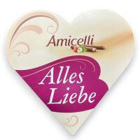 Amicelli Herz 11er Alles Liebe Geschenk‑Herz mit...