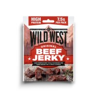 40x 25g Wild West Original Beef Jerky 1 kg Set...