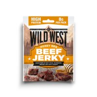 40x 25g Wild West Honey BBQ Beef Jerky 1 kg Set...