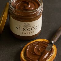 Nunocci Classic 400g Glas Vegane Nuss-Nougat-Creme ohne...