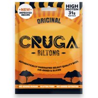 CRUGA Biltong Mix Box Original & Chilli - 16x 60g Premium Trockenfleisch