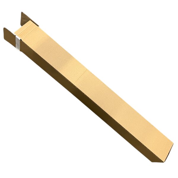 10x Versandhülse quadratisch 860x111x111 mm 1-wellig, Selbstklebeverschluss