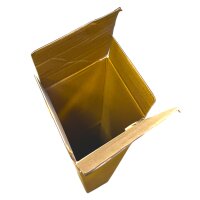10x Versandhülse quadratisch 860x111x111 mm 1-wellig, Selbstklebeverschluss