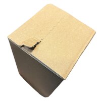 10x Versandhülse quadratisch 860x111x111 mm 1-wellig, Selbstklebeverschluss