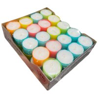 Teelichter bunt im Becher 8 Stunden – 40 Stück...