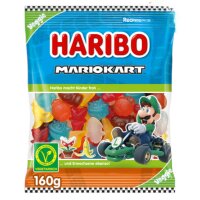 Haribo Mario Kart Veggie Fruchtgummi 160g – Luigis...