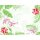 Dunicel® Tischsets Tropical Lily 30 x 40 cm – 100 Stück Premium Einweg Tischsets