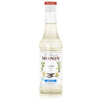 MONIN Sirup Zuckerfrei 6er Set 6x250 ml – Vanille, Haselnuss & Caramel Kaffee Sirup kalorienarm & glutenfrei