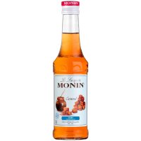 MONIN Sirup Zuckerfrei 6er Set 6x250 ml – Vanille, Haselnuss & Caramel Kaffee Sirup kalorienarm & glutenfrei