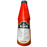 6x Born Tomatenketchup 1 Liter – zuckerarm, fruchtig-würziger Ketchup für Gastronomie, Grillen und Snacks