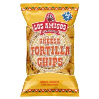 Los Amigos Tortilla Chips XXL Set 6x453g – Salted & Cheese Maischips im Vorteilspack