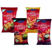 Santa Maria Tortilla Chips 4er Set 4x475g – Salted,...