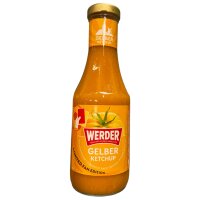 Werder Gelber Ketchup 450 ml – Fruchtig-milder...