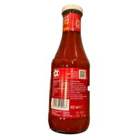 WERDER Ketchup Fan Edition Set 3 x 450 ml – Tomaten Ketchup, Gelber Ketchup & Barbecue Ketchup