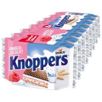 Knoppers Himbeer Joghurt 8er Pack – Knusprige...