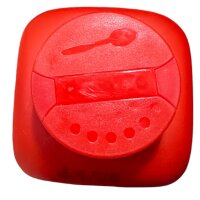 Schani Lebensmittelfarbe Rot Pulver 500g Streudose – Konzentriertes rotes Farbpulver für kreative Lebensmittelgestaltung
