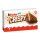 Kinder Crispy 5 x 34 g – Knuspriger Waffel-Snack mit Milchschokolade, Milchcreme & Haselnüssen