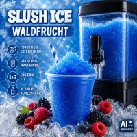 Bussy Slush Ice Sirup Waldfrucht 3 Liter Kanister –...