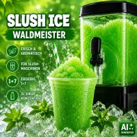 Bussy Slush Ice Waldmeister Sirupkonzentrat 3 l Kanister – Mischverhältnis 1+7