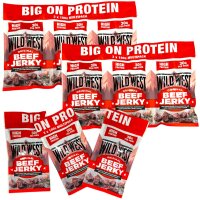 3x Wild West Original Beef Jerky Multipack (3x100g)...