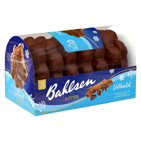 Bahlsen Jupiter Vollmilch 200 g – Saftige Lebkuchen mit Vollmilchschokolade
