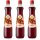 3x YO Fruchtsirup Erdbeere 700 ml – Erdbeersirup für Wasser, Drinks & Cocktails