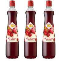 3x YO Fruchtsirup Himbeere 700ml – Fruchtiger...