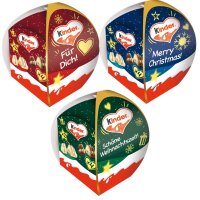 1x kinder Xmas Gruß Geschenk 73g  –...