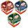 1x kinder Xmas Gruß Geschenk 73g  – Weihnachtlicher Schoko-Mix Präsent Box 3 Farben