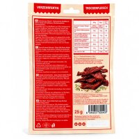 Döner Kebab Style Beef Jerky 12x 25g - Trockenfleisch mariniert mit Kebab Gewürzen – geräucherter Protein-Snack
