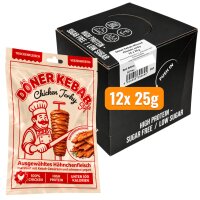 Döner Kebab Style Chicken Jerky 12x 25g -...