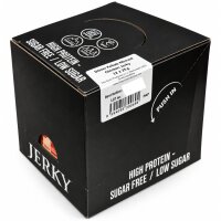 Döner Kebab Style Chicken Jerky 12x 25g - Hähnchen Trockenfleisch mariniert mit Kebab Gewürzen – geräucherter Protein-Snack
