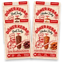 Döner Kebab Style Jerky Probierpaket 4 × 25 g...