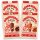 Döner Kebab Style Jerky Probierpaket 4 × 25 g – Beef & Chicken Trockenfleisch, 2 Sorten, 100 g