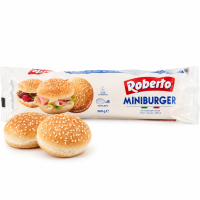 40 Roberto Mini Burger Brötchen Sesam - 5 Pack...