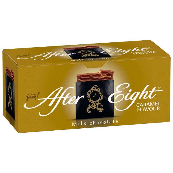 After Eight Caramel 200 g – Milch Schokolade mit cremiger Karamellfüllung