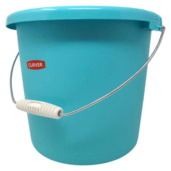 Curver Eimer 10 Liter türkis Henkel Griff Putzeimer Haushalt Cleaning